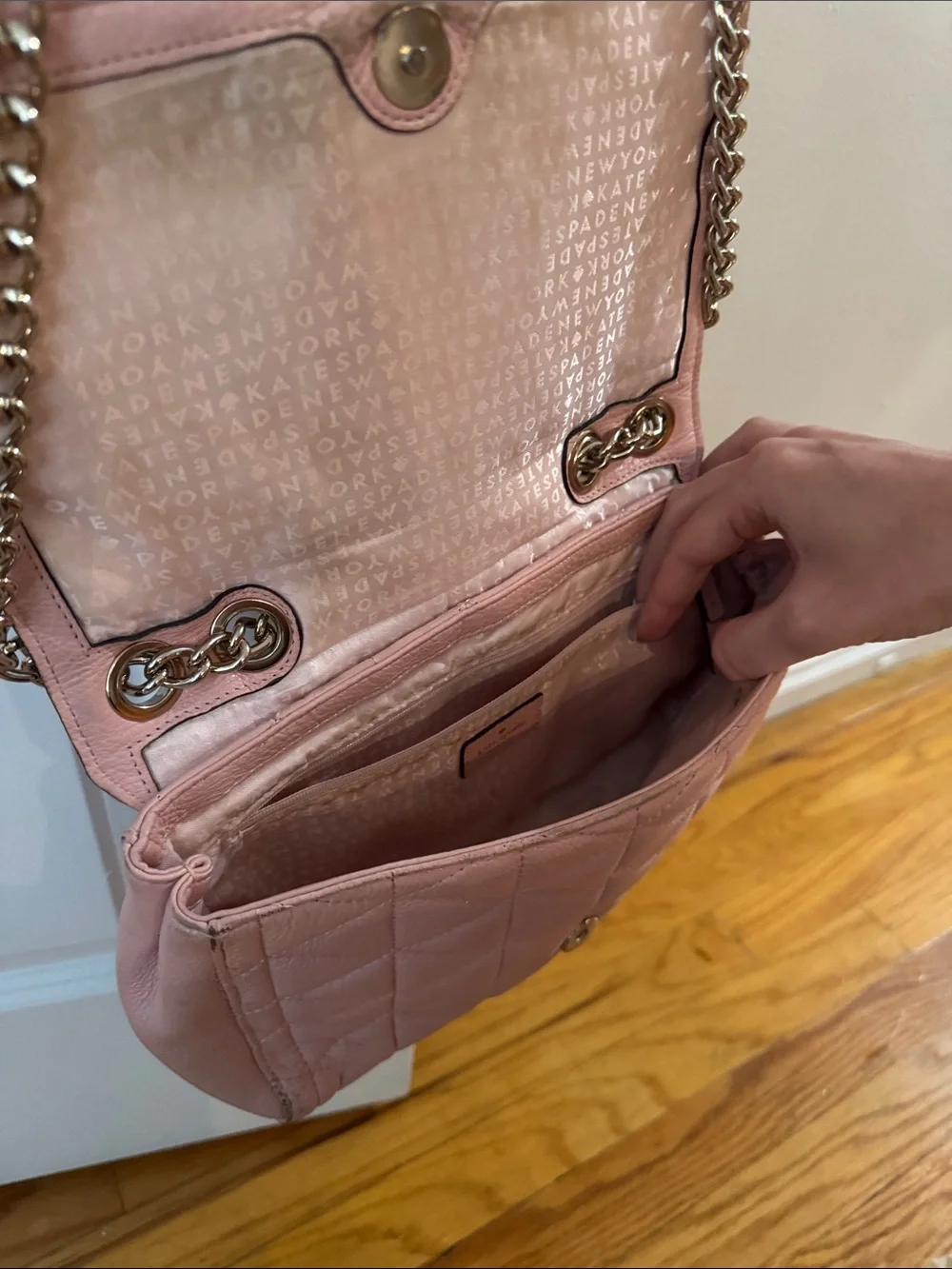 kate spade quilted shoulder